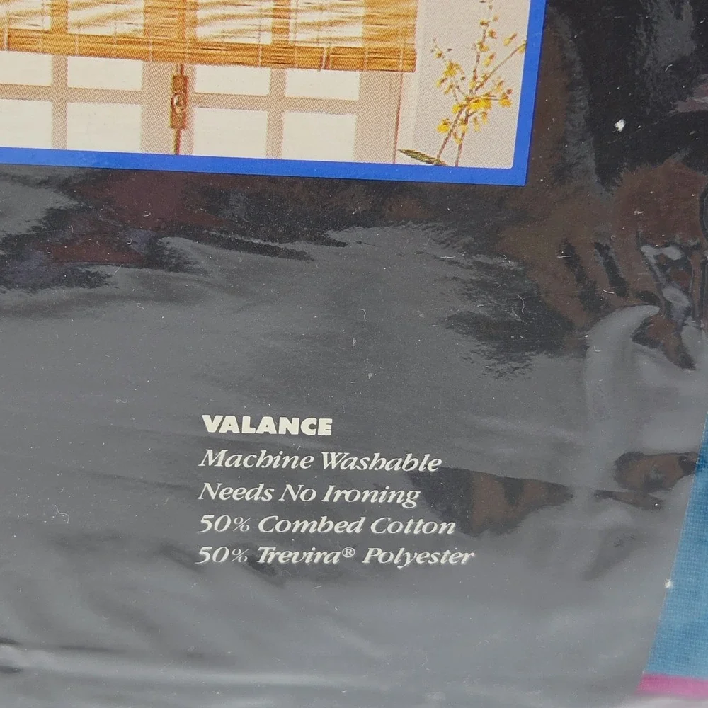 2x Vintage 90s Window Valance Graphix By Stevens 84